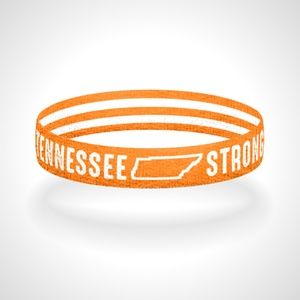 Reversible Tennessee Strong Wristband Bracelet